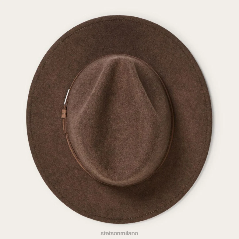 Stetson cappello da esploratore all'aperto 6BP6J89 copricapo miscela marrone unisex
