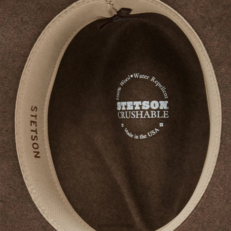 Stetson cappello da esploratore all'aperto 6BP6J89 copricapo miscela marrone unisex