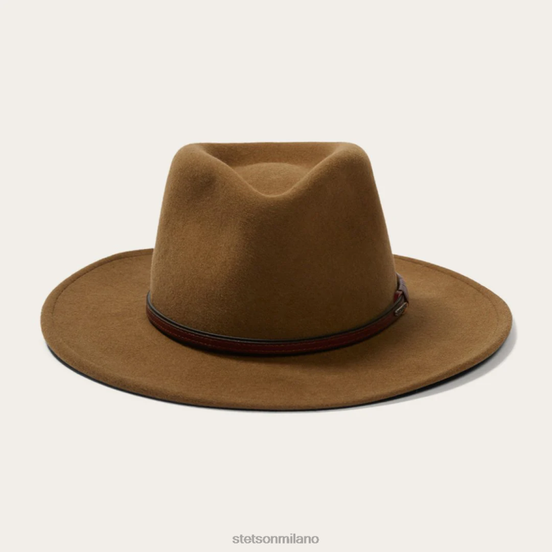 Stetson cappello da esterno Bozeman 6BP6J25 copricapo Marrone chiaro unisex