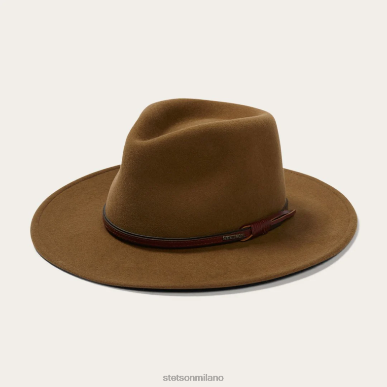 Stetson cappello da esterno Bozeman 6BP6J25 copricapo Marrone chiaro unisex