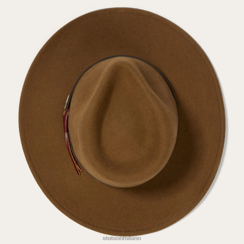 Stetson cappello da esterno Bozeman 6BP6J25 copricapo Marrone chiaro unisex