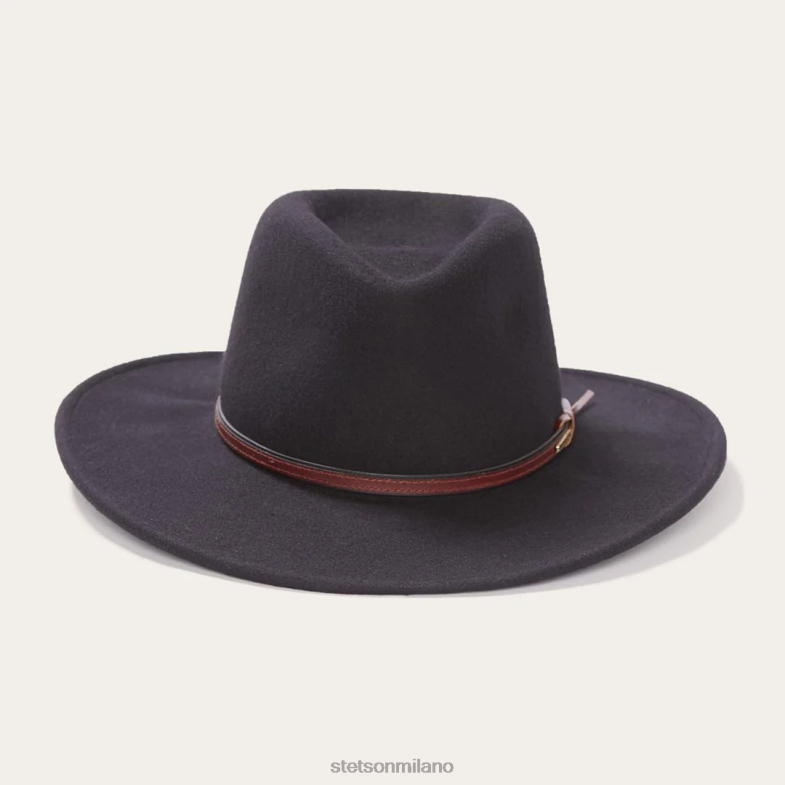 Stetson cappello da esterno Bozeman 6BP6J26 copricapo nero unisex