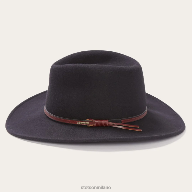 Stetson cappello da esterno Bozeman 6BP6J26 copricapo nero unisex