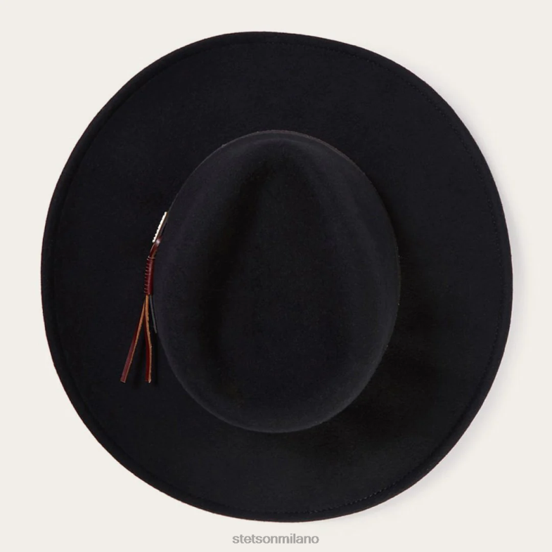 Stetson cappello da esterno Bozeman 6BP6J26 copricapo nero unisex