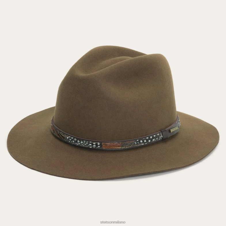 Stetson cappello da esterno Jackson 6BP6J56 copricapo bronzo unisex