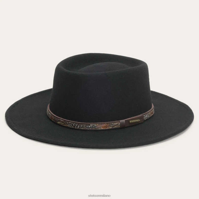 Stetson cappello da esterno Kelso 6BP6J61 copricapo nero unisex