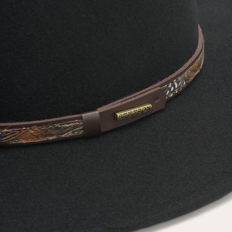 Stetson cappello da esterno Kelso 6BP6J61 copricapo nero unisex