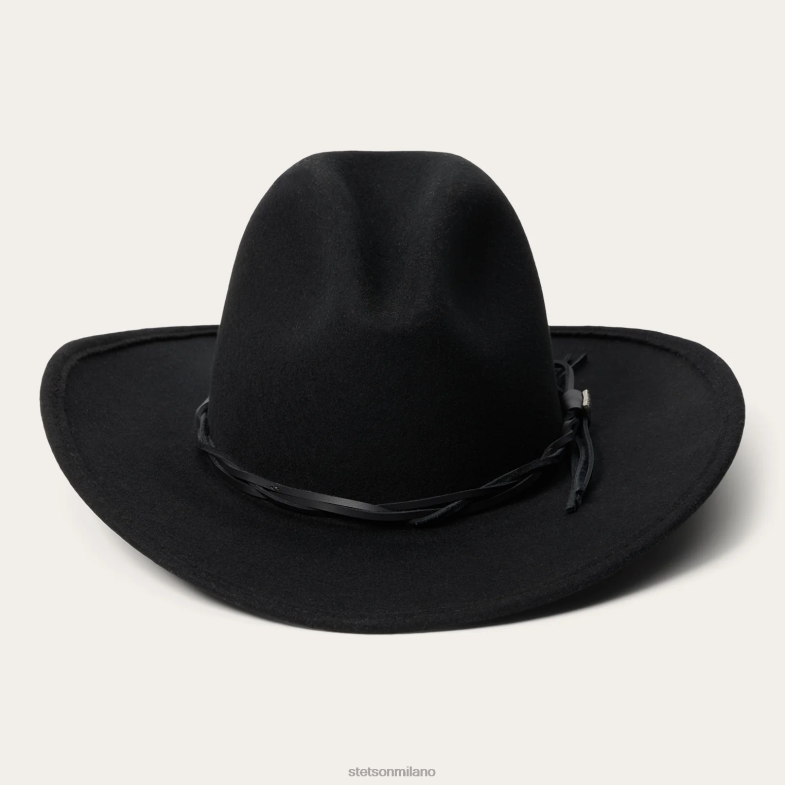 Stetson cappello da esterno deformabile Gus 6BP6J194 copricapo nero unisex