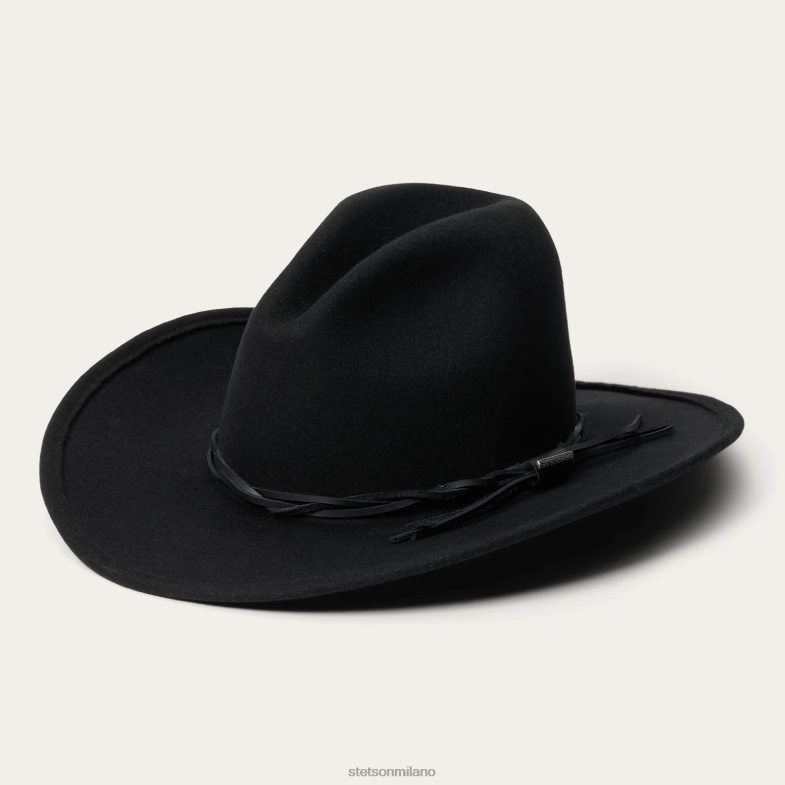 Stetson cappello da esterno deformabile Gus 6BP6J194 copricapo nero unisex