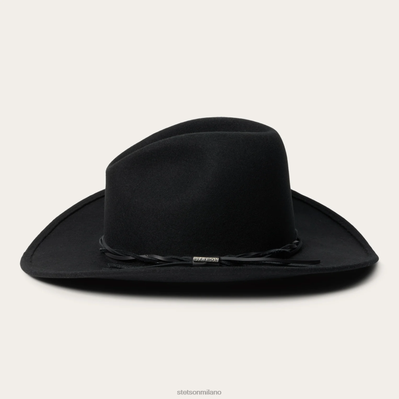 Stetson cappello da esterno deformabile Gus 6BP6J194 copricapo nero unisex