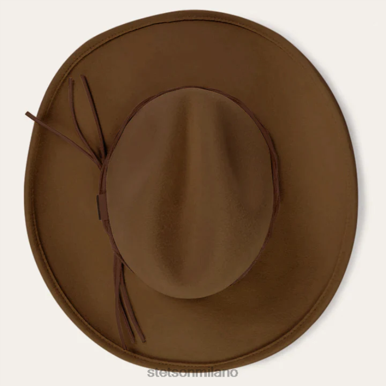Stetson cappello da esterno deformabile Gus 6BP6J198 copricapo nero unisex