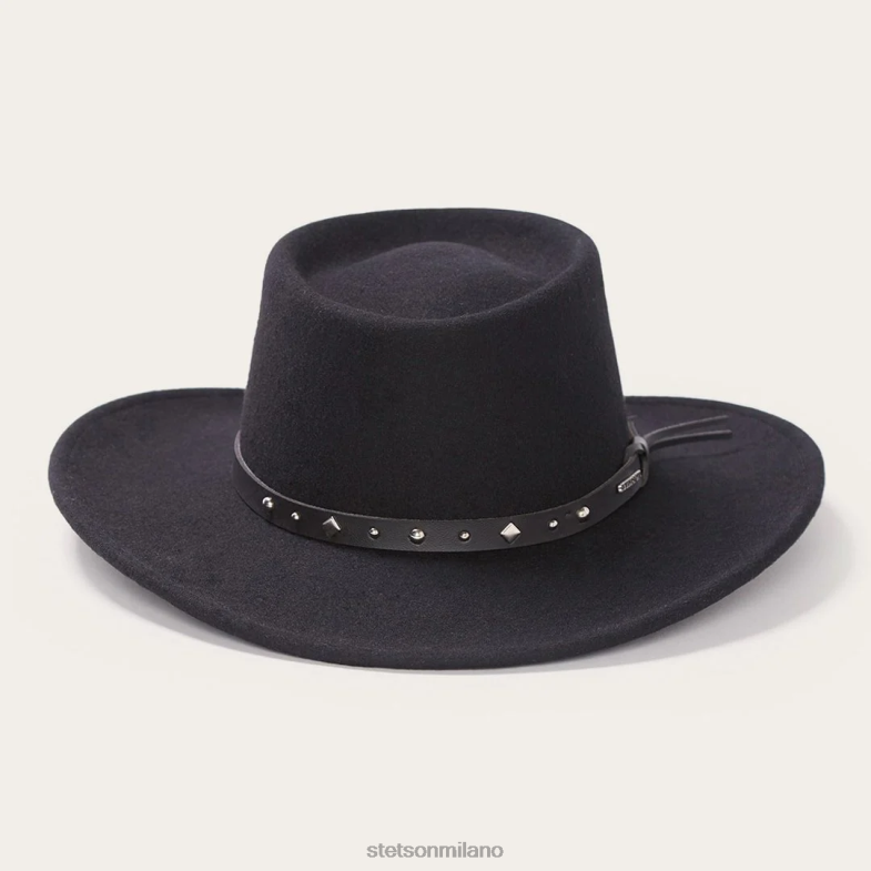 Stetson cappello da esterno falco 6BP6J192 copricapo nero unisex