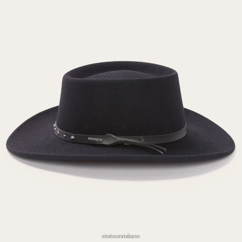 Stetson cappello da esterno falco 6BP6J192 copricapo nero unisex