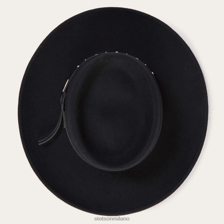 Stetson cappello da esterno falco 6BP6J192 copricapo nero unisex