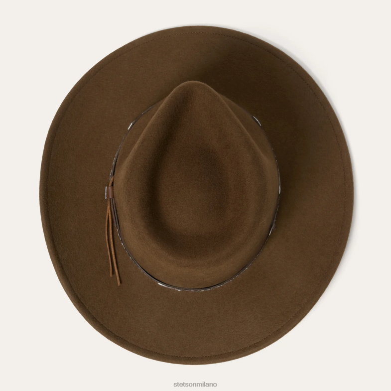 Stetson cappello da esterno schiacciabile da cielo di montagna 6BP6J193 copricapo ghianda unisex