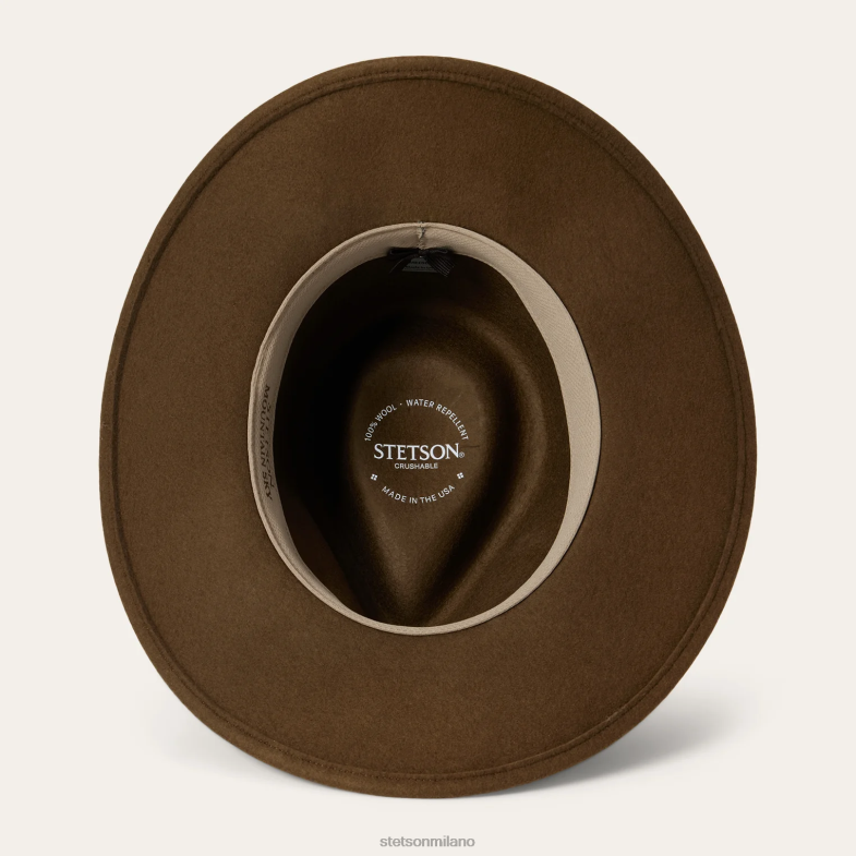 Stetson cappello da esterno schiacciabile da cielo di montagna 6BP6J193 copricapo ghianda unisex