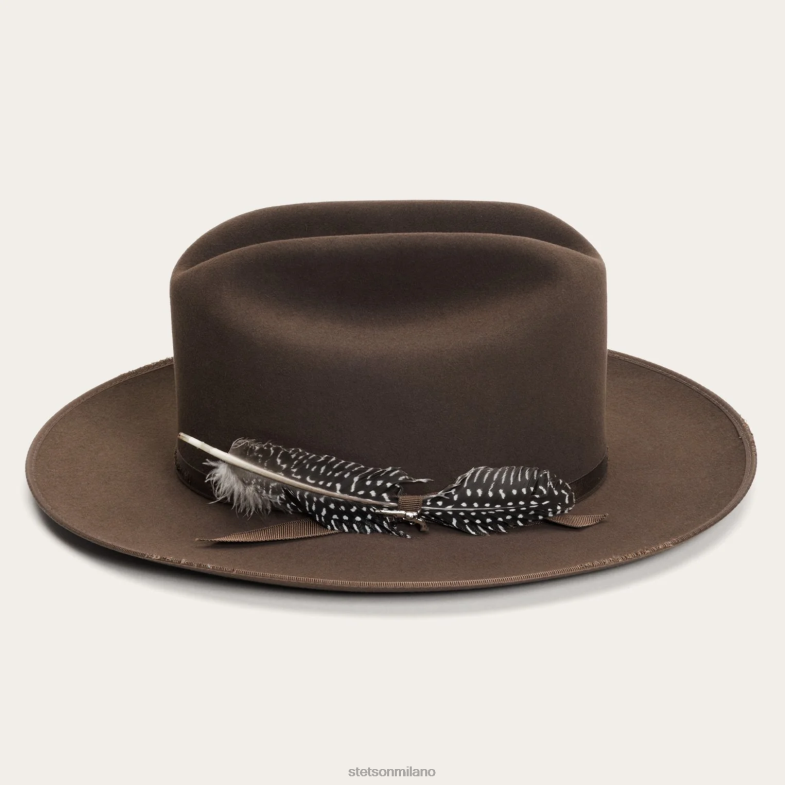 Stetson Royal Deluxe strada aperta in difficoltà del 1865 6BP6J79 copricapo noce unisex