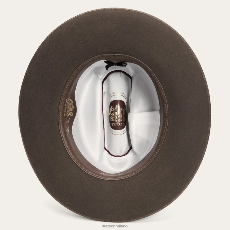 Stetson Royal Deluxe strada aperta in difficoltà del 1865 6BP6J79 copricapo noce unisex