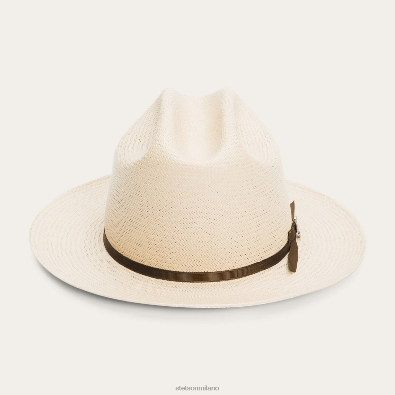 Stetson cappello di paglia da strada aperta 6BP6J34 copricapo pancia d'argento unisex