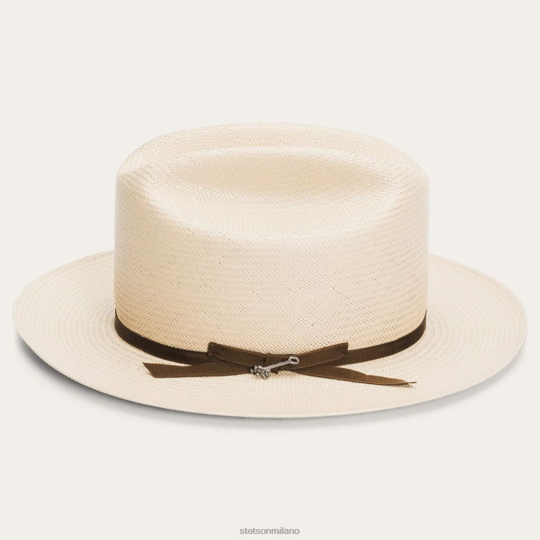 Stetson cappello di paglia da strada aperta 6BP6J34 copricapo pancia d'argento unisex