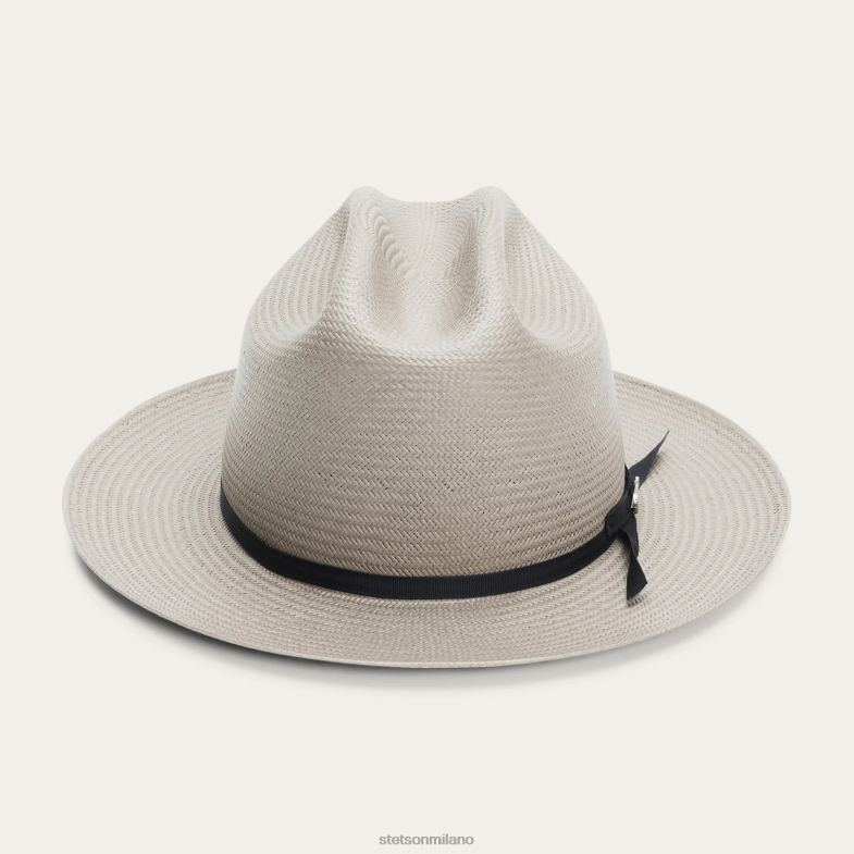 Stetson cappello di paglia da strada aperta 6BP6J74 copricapo tortora unisex