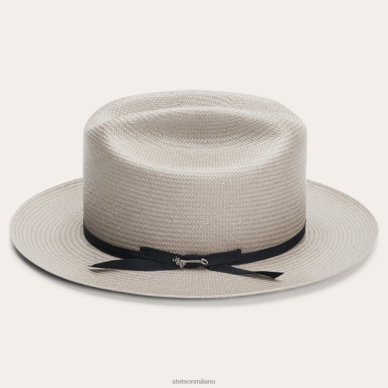Stetson cappello di paglia da strada aperta 6BP6J74 copricapo tortora unisex
