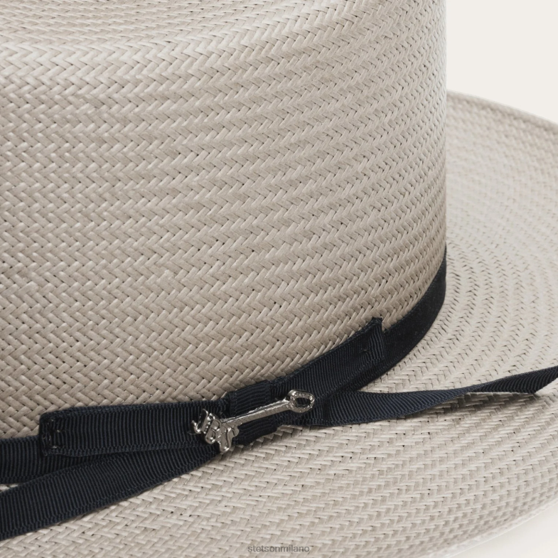 Stetson cappello di paglia da strada aperta 6BP6J74 copricapo tortora unisex