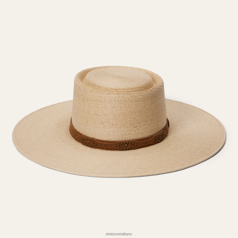 Stetson cappello di paglia degli altopiani 6BP6J143 copricapo naturale unisex