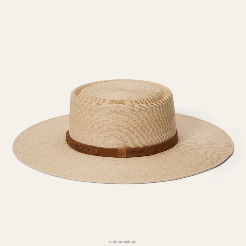 Stetson cappello di paglia degli altopiani 6BP6J143 copricapo naturale unisex