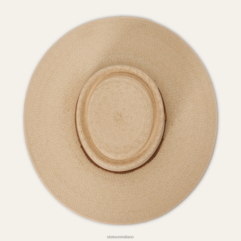 Stetson cappello di paglia degli altopiani 6BP6J143 copricapo naturale unisex