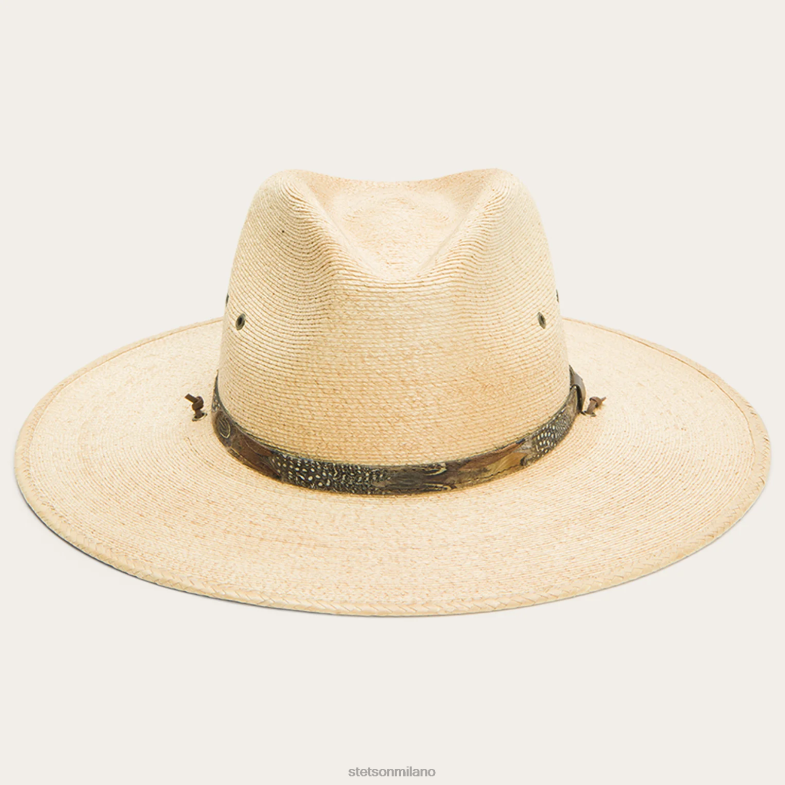 Stetson cappello di paglia del Cumberland 6BP6J147 copricapo tostato unisex