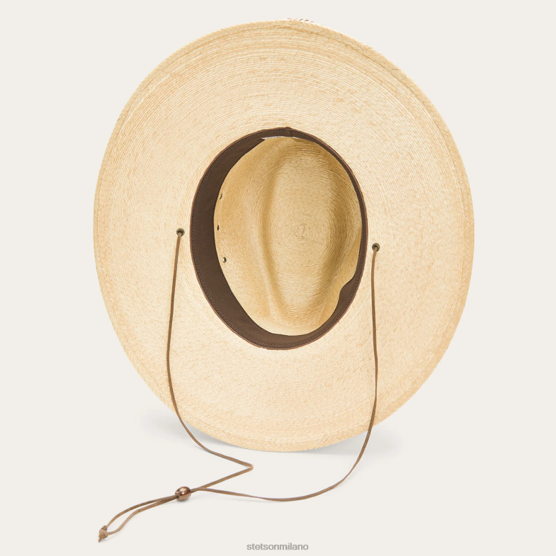 Stetson cappello di paglia del Cumberland 6BP6J147 copricapo tostato unisex