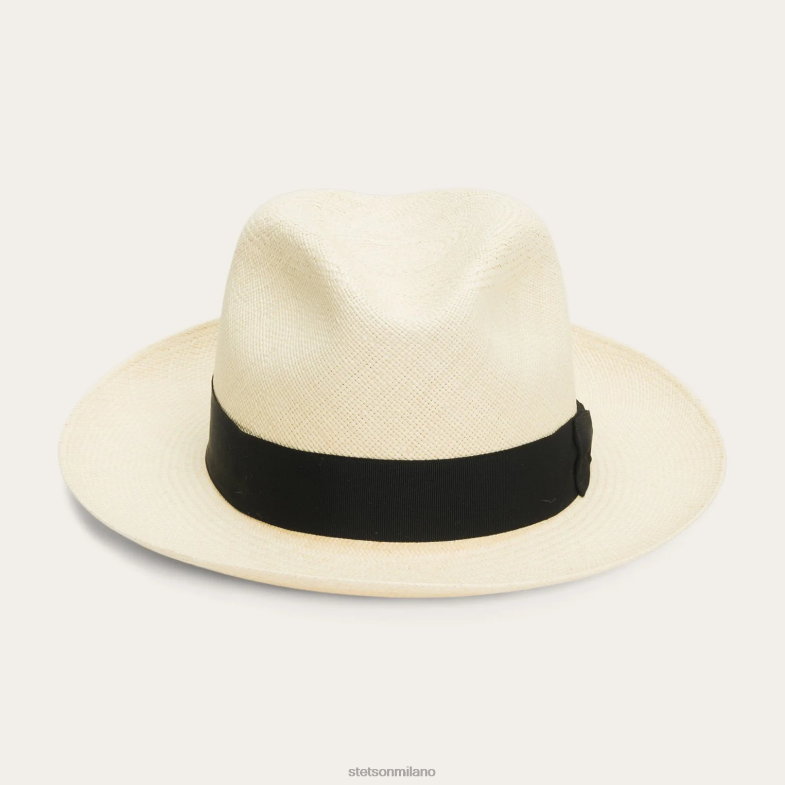 Stetson Fedora Panama Center Dent 6BP6J144 copricapo naturale unisex