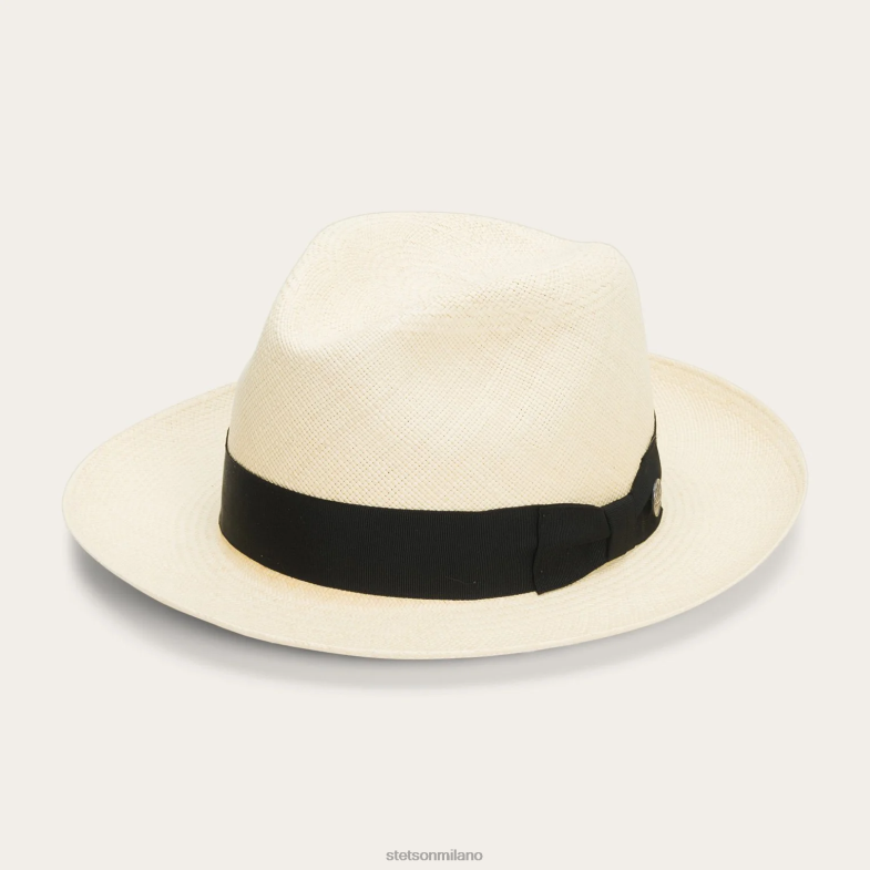 Stetson Fedora Panama Center Dent 6BP6J144 copricapo naturale unisex