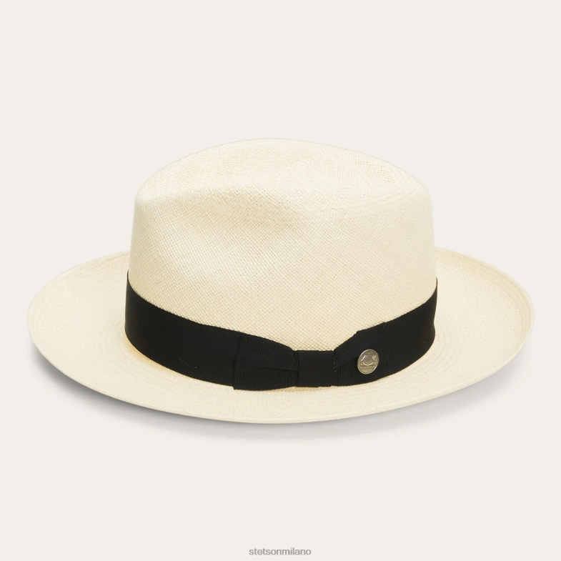 Stetson Fedora Panama Center Dent 6BP6J144 copricapo naturale unisex