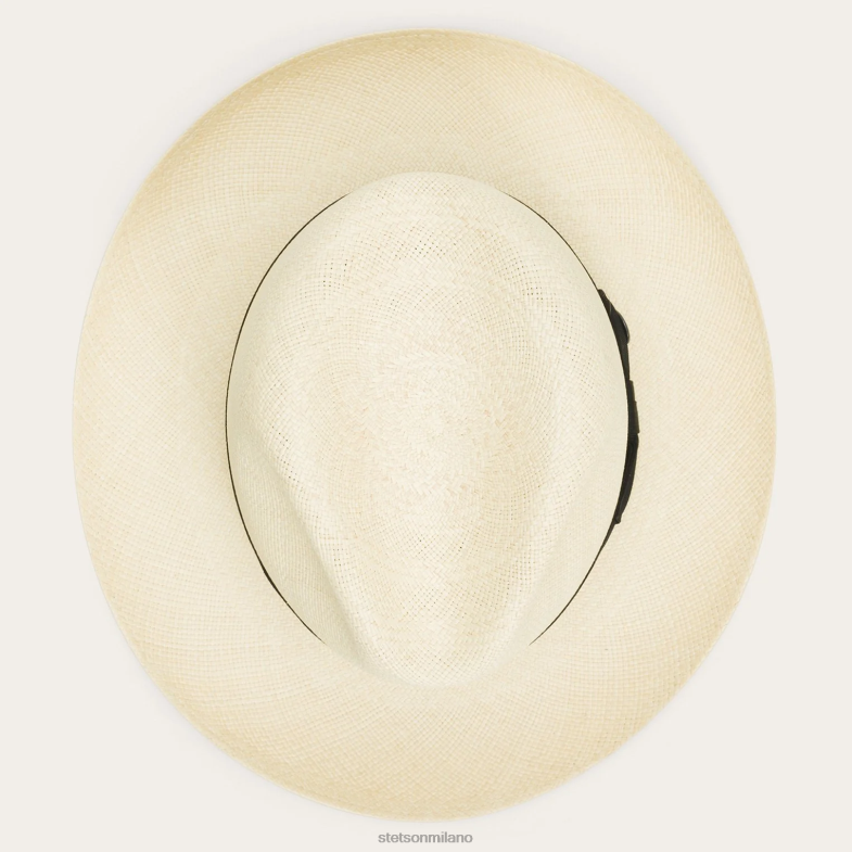 Stetson Fedora Panama Center Dent 6BP6J144 copricapo naturale unisex
