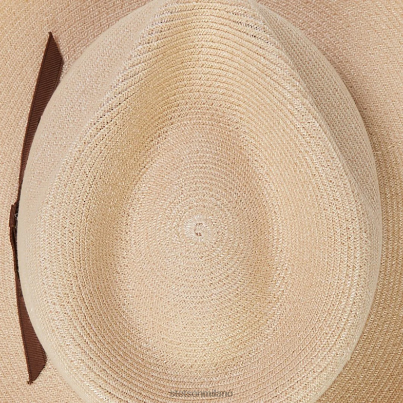 Stetson Fedora di canapa stratoliner 6BP6J109 copricapo naturale unisex