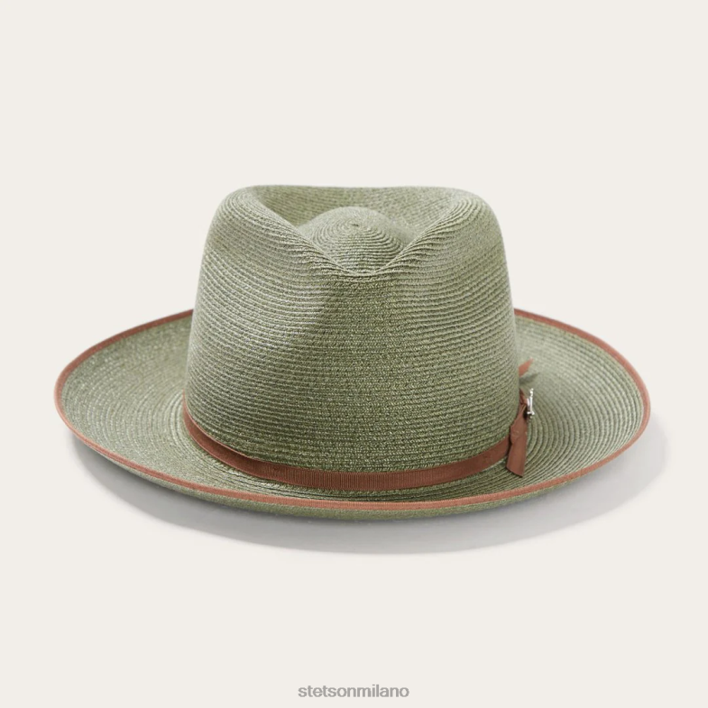Stetson Fedora di canapa stratoliner 6BP6J125 copricapo saggio unisex