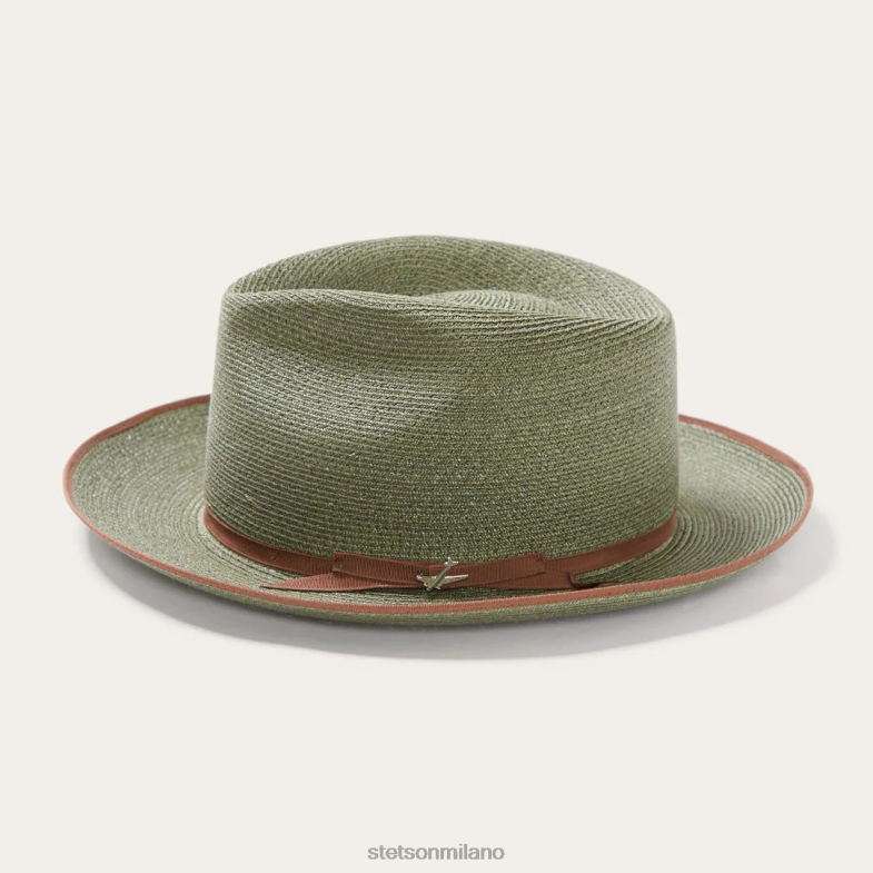 Stetson Fedora di canapa stratoliner 6BP6J125 copricapo saggio unisex