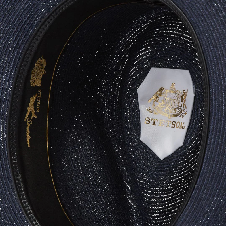 Stetson Fedora di canapa stratoliner 6BP6J135 copricapo Marina Militare unisex