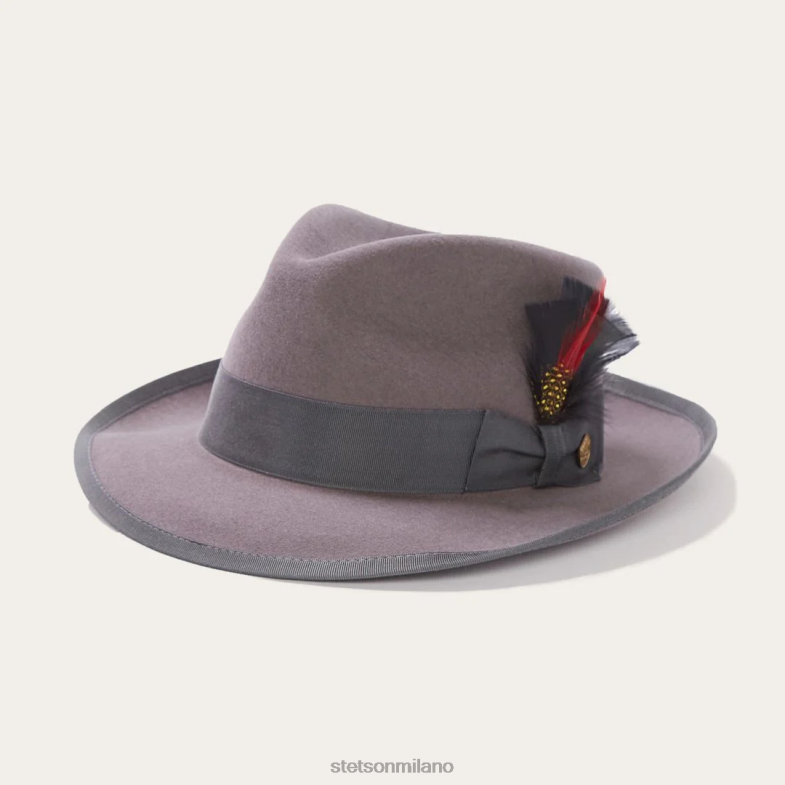 Stetson Fedora in lana whippet 6BP6J58 copricapo caribù unisex