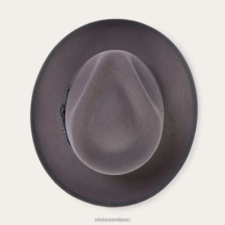 Stetson Fedora in lana whippet 6BP6J58 copricapo caribù unisex