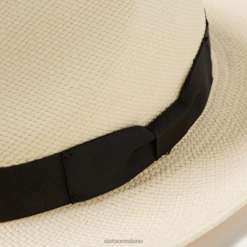 Stetson Fedora panama retrò 6BP6J154 copricapo naturale unisex