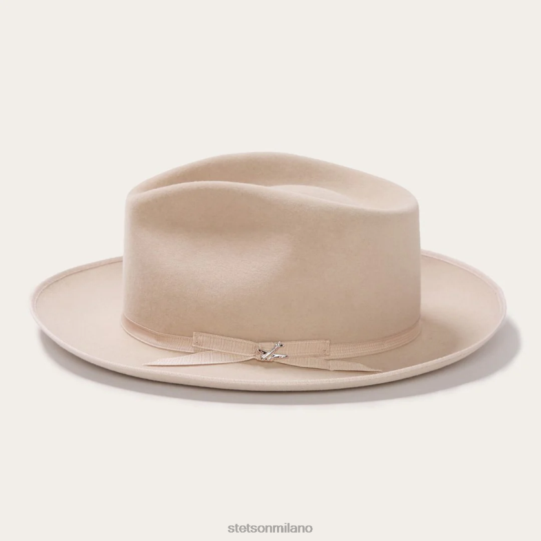 Stetson Fedora stratoliner 6BP6J37 copricapo pancia d'argento unisex