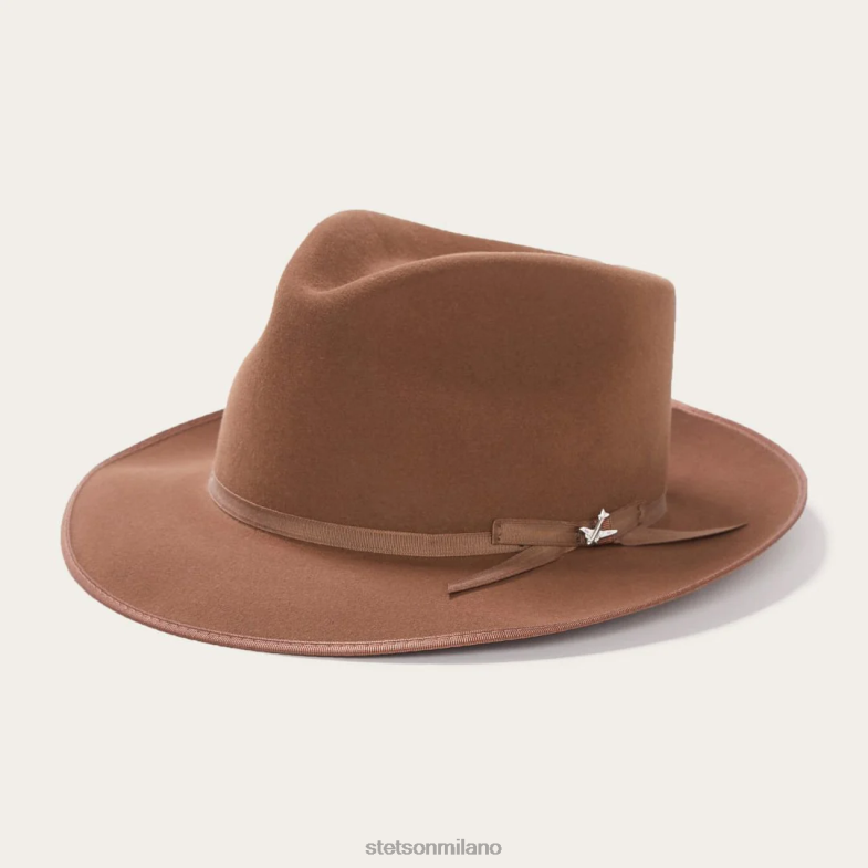 Stetson Fedora stratoliner 6BP6J38 copricapo noce unisex