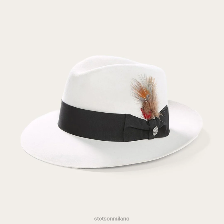 Stetson cappello di feltro del tempio 6BP6J105 copricapo grigio chiaro unisex
