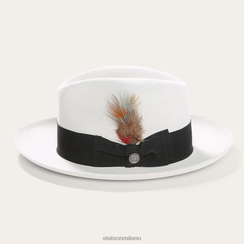 Stetson cappello di feltro del tempio 6BP6J105 copricapo grigio chiaro unisex