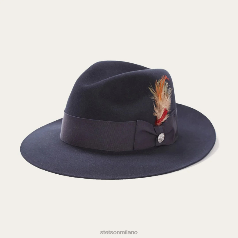 Stetson cappello di feltro del tempio 6BP6J73 copricapo Marina Militare unisex