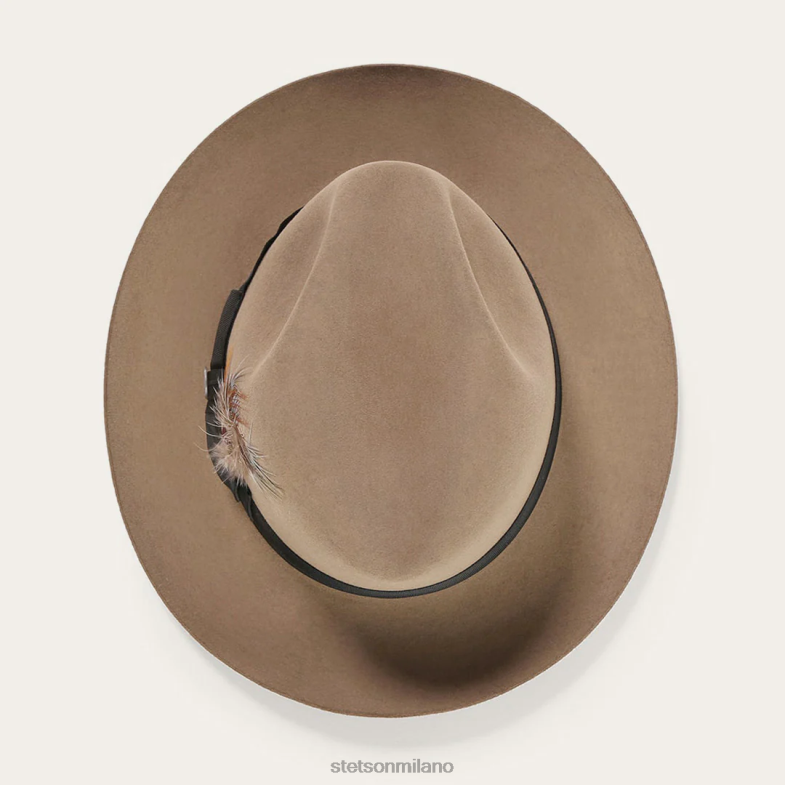 Stetson cappello di feltro del tempio 6BP6J94 copricapo fulvo unisex