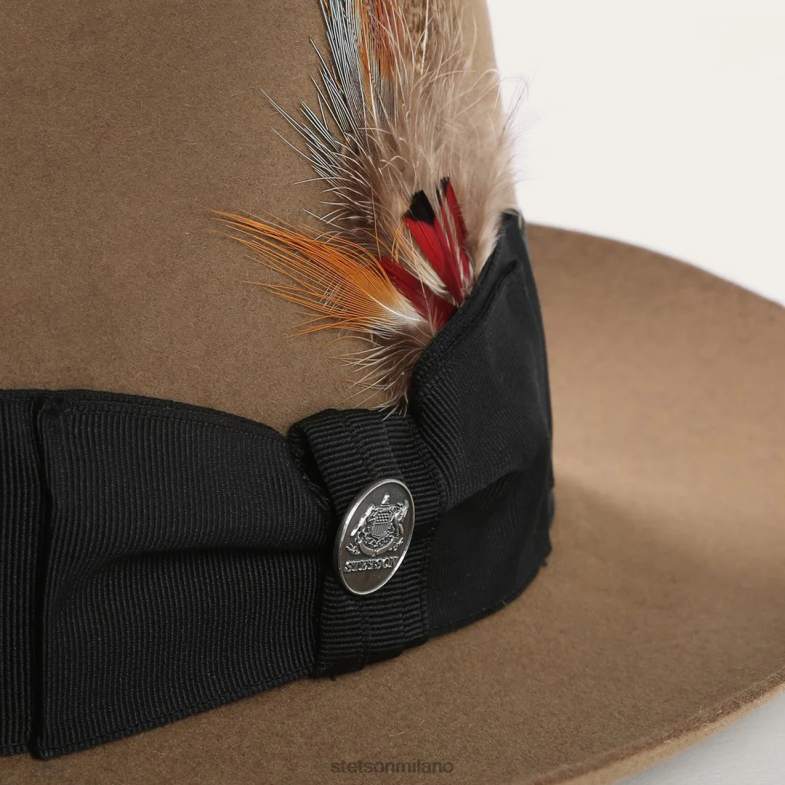 Stetson cappello di feltro del tempio 6BP6J94 copricapo fulvo unisex